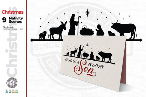 Nativity Collection 1 SVG AfterTenDesign 