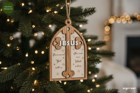Nativity Ornaments Laser Cut Bundle SVG SvgOcean 