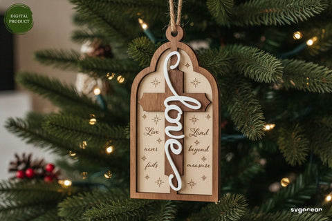 Nativity Ornaments Laser Cut Bundle SVG SvgOcean 