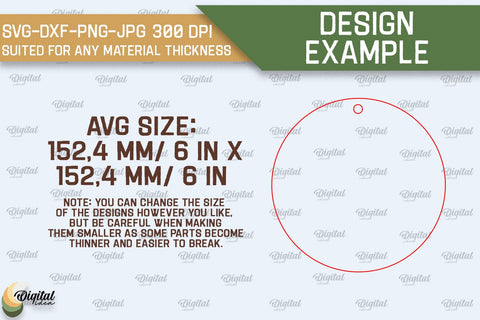 Nativity Round Signs Laser Cut Bundle. Nativity Scene Signs SVG Evgenyia Guschina 