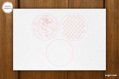 Nativity Scene Door Signs SVG Bundle SVG SvgOcean 