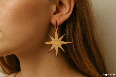 Nativity Scene Earrings Bundle SVG SvgOcean 