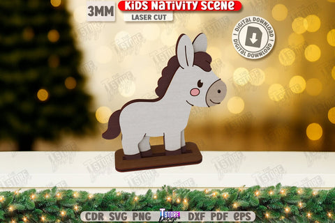 Nativity Scene Laser Cut Bundle | Christian Signs | 3D Nativity Sign | Xmas SVG | Table Decoration | Christmas Ornaments | Christmas Eve | Home Décor | Layered Sign | Christianity SVG | Christian Symbol | CNC Files SVG The T Store Design 