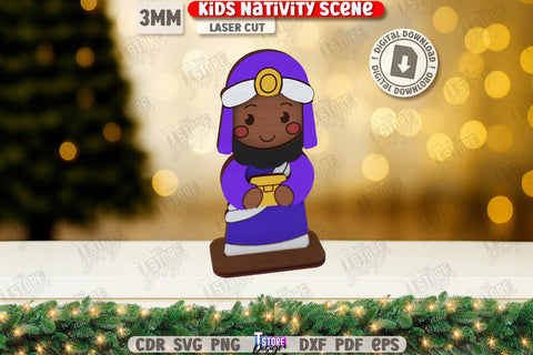 Nativity Scene Laser Cut Bundle | Christian Signs | 3D Nativity Sign | Xmas SVG | Table Decoration | Christmas Ornaments | Christmas Eve | Home Décor | Layered Sign | Christianity SVG | Christian Symbol | CNC Files SVG The T Store Design 