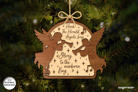 Nativity Scene Ornament Bundle SVG SvgOcean 