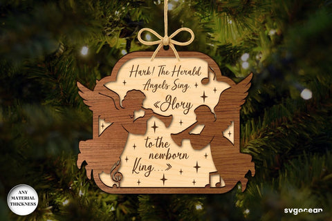 Nativity Scene Ornament Bundle SVG SvgOcean 