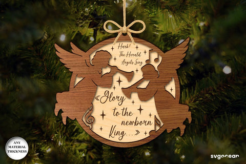 Nativity Scene Ornament Bundle SVG SvgOcean 