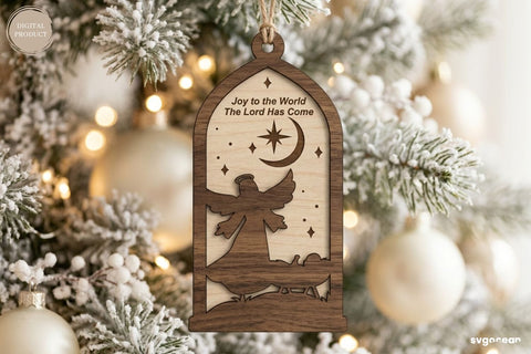 Nativity Silhouette Ornament SVG Bundle SVG SvgOcean 