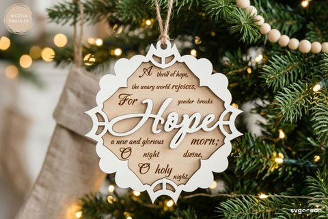 Nativity Snowflake Ornaments SVG Bundle SVG SvgOcean 