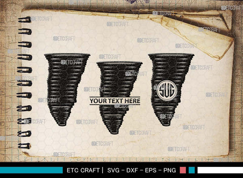 Natural Disasters Monogram, Natural Disasters Silhouette, Natural Disasters SVG, Hurricane Svg, Hail Svg, Lava Svg, Thunderstorm Svg, Tornado Svg, SB00549 SVG ETC Craft 