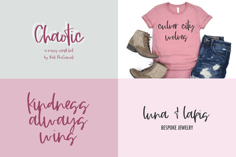Natural Handwriting Font Mini Bundle Font Beck McCormick 