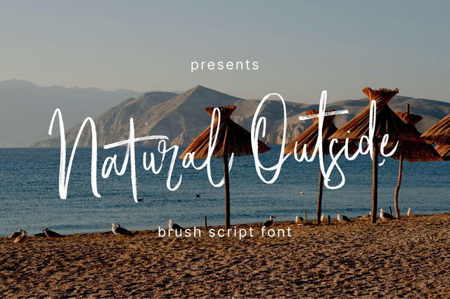 Natural Outside Font gatype 