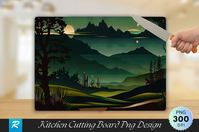 Nature Cutting Board Sublimation Regulrcrative 