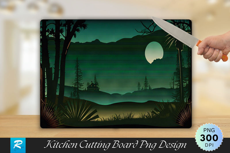 Nature Cutting Board Sublimation Regulrcrative 
