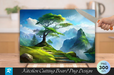 Nature Cutting Board Sublimation Regulrcrative 