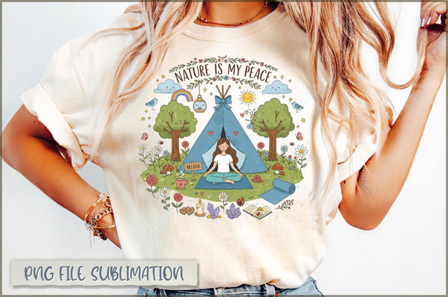 Nature Is My Peace Sublimation Sublimation Shetara Begum 