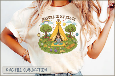 Nature Is My Peace Sublimation Sublimation Shetara Begum 