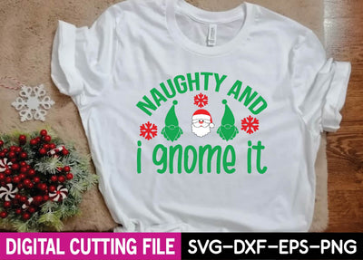 Naughty and i gnome it svg SVG designer krishna 