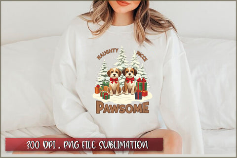 Naughty nice pawsome Sublimation Sublimation Shetara Begum 