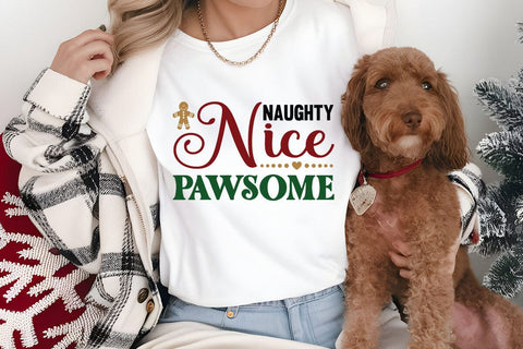 Naughty nice pawsome SVG Angelina750 