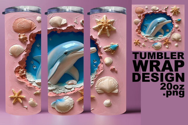 Nautical Delight Tumbler Wrap - Sublimation 20oz Sublimation afrosvg 