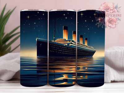 Nautical Vintage Ship Lover Tumbler, Ocean Liner Cup, Maritime History Gift, Vintage Ship Design, Classic Movie Present, Nautical Gift Cup, Ship Lover Tumbler Sublimation Li Zamperini 