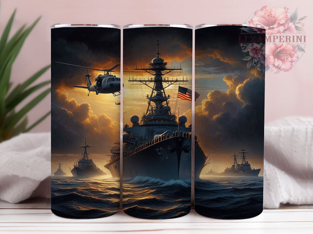 Naval Ally Patriotic 20oz Tumbler Wrap PNG, Marine Veteran July 4th Tumbler Png, Straight & Tapered Tumbler Wrap, Instant Digital Download Sublimation Li Zamperini 