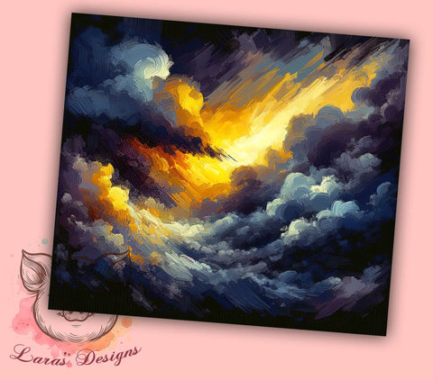 Navy Blue Tumbler, Gold Background Design, 20oz Tumbler Wrap, Elegant Sublimation, Luxury Decor, Wedding Gift, Stylish Tumbler, Digital Download Sublimation Lara' s Designs 