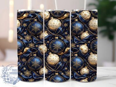 Navy Gold Christmas 20oz Tumbler, Navy Gold Christmas, Gold Christmas PNG, Navy Christmas PNG, Navy Gold Tumbler, Navy Gold Xmas PNG, Christmas Tumbler, 20oz Tumbler Wrap Sublimation ToriDesigns 