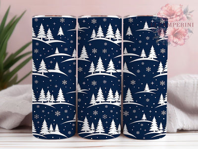 Navy Winter Pine Trees 20oz Tumbler, Navy Winter Pine, Winter Pine Trees, Pine Trees Tumbler, Navy Pine Tumbler, Winter Pine PNG, Pine Tree Tumbler, 20oz Tumbler Wrap Sublimation Li Zamperini 