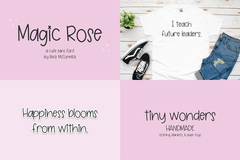 Neat Handwriting Font Mini Bundle Font Beck McCormick 