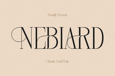 Nebiard - Classic Serif Font Font Storytype Studio 