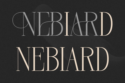 Nebiard - Classic Serif Font Font Storytype Studio 