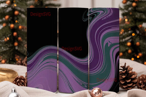 Nebula Swirl 20oz Tumbler Wrap Sublimation DesignSVG 