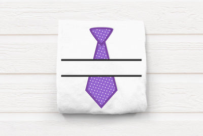 Neck Tie Split Applique Embroidery Embroidery/Applique DESIGNS Designed by Geeks 