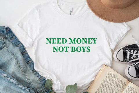 need money not boys SVG Angelina750 