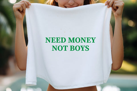 need money not boys SVG Angelina750 