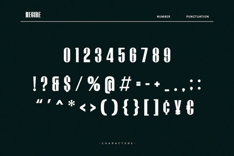 Negire Font studioalmeera 