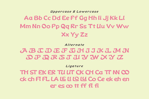 Nekluch - Vintage Display Font Font twinletter 