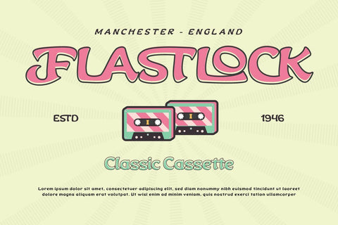 Nekluch - Vintage Display Font Font twinletter 