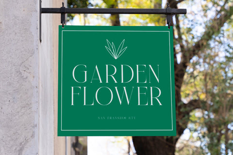 Nelhinco - Modern Display Serif Font Letterena Studios 