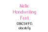 Nellie Handwriting Font - So Fontsy