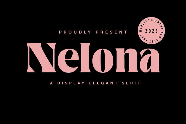 Nelona Serif Font Megatype 