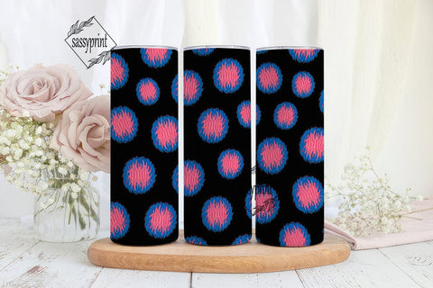 Neon Leopard Print 20oz Tumbler Wrap Sublimation sassyprint 