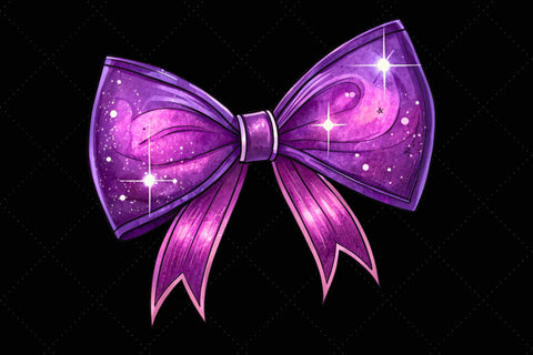 Neon Purple Glow Coquette Bow Clipart, neon purple bow, glowing coquette bow, vibrant bow design, purple glow clipart, digital bow design, neon glow design, glowing bow art, vibrant neon purple Sublimation FloridPrintables 