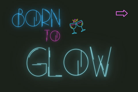 Neonrift Font Dm Letter Studio 