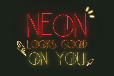 Neonrift Font Dm Letter Studio 