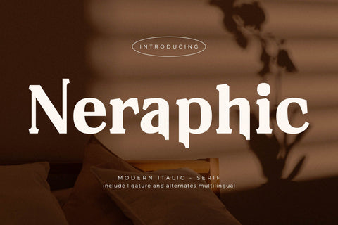 Neraphic - Modern Serif Font Font Storytype Studio 