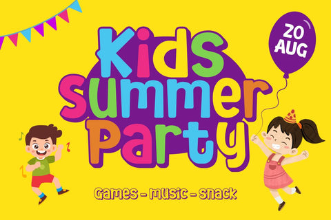 Nerillkid - Playful Display Font Font twinletter 