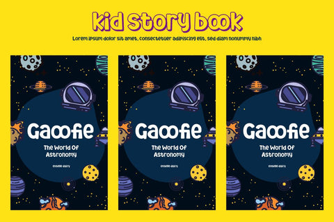 Nerillkid - Playful Display Font Font twinletter 